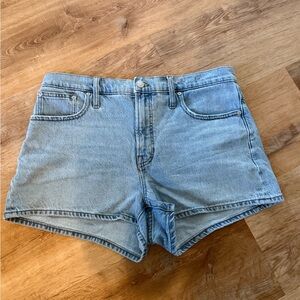 Madewell Light Blue Jean Shorts